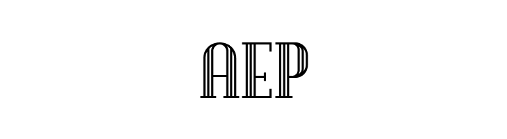 Debonair Inline NF  Free Fonts Download