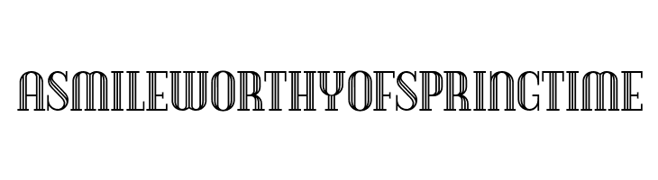 Debonair Inline NF  Free Fonts Download