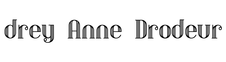 Debonair Inline NF  Free Fonts Download