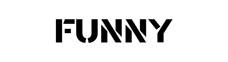 Area Stencil  Free Fonts Download