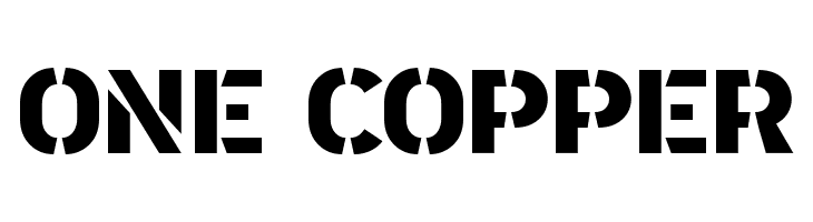 Area Stencil  Free Fonts Download