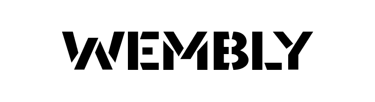 Area Stencil  Free Fonts Download