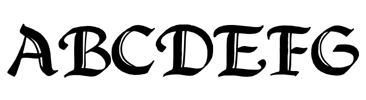 QuillCapitals  Free Fonts Download