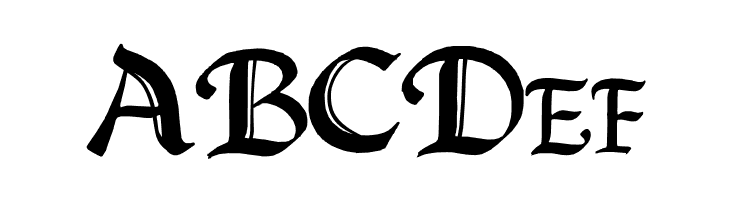 QuillCapitals  Free Fonts Download