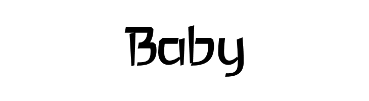 a Asian Hiro  Free Fonts Download