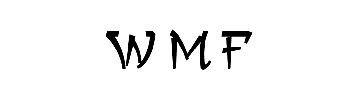 a Asian Hiro  Free Fonts Download