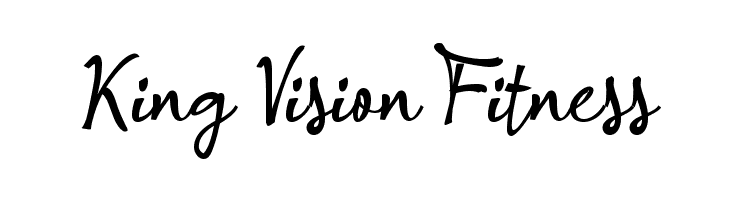 King%2BVision%2BFitness Angkanya Sebelas_ Font