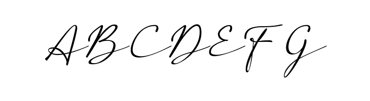 a Auto Signature  Free Fonts Download