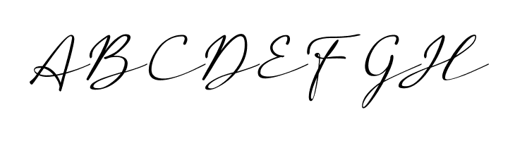 a Auto Signature  Free Fonts Download