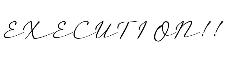 a Auto Signature  Free Fonts Download