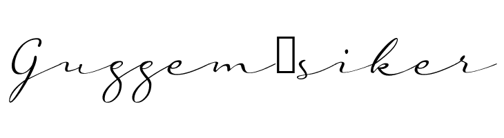 a Auto Signature  Free Fonts Download