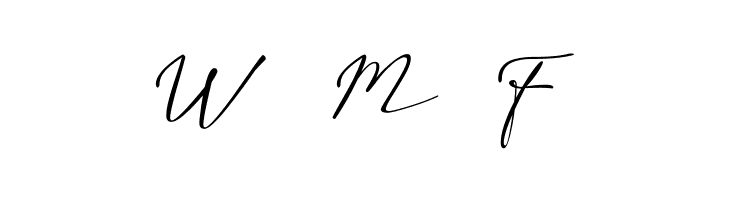 a Auto Signature  Free Fonts Download