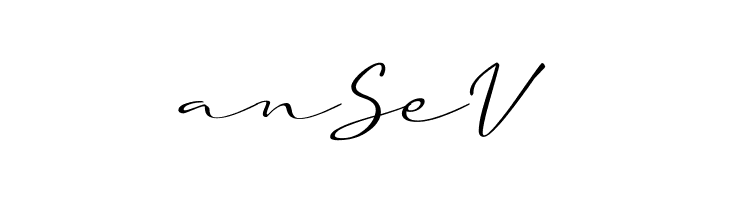a Auto Signature  Free Fonts Download