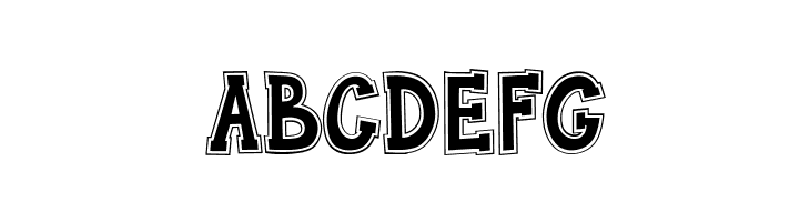 Funny Sports Outline  Free Fonts Download