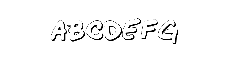 Wimp-Out 3D  Free Fonts Download