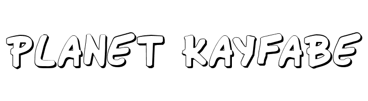 Wimp-Out 3D  Free Fonts Download