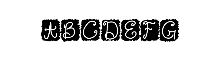 Cute Cursive Blackout  Free Fonts Download