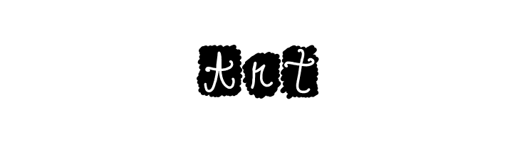 Cute Cursive Blackout  Free Fonts Download