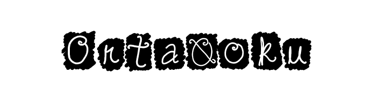 Cute Cursive Blackout  Free Fonts Download