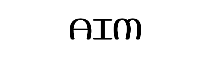 AIM Pneumatics Wide BRK Font
