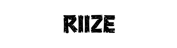 RIIZE BEACHCLUB-Grunge Font