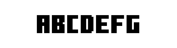 Minecraft Ten  Free Fonts Download