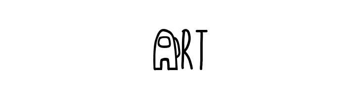 Amongus  Free Fonts Download