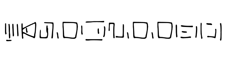 Lvlcnrn Regular  Free Fonts Download