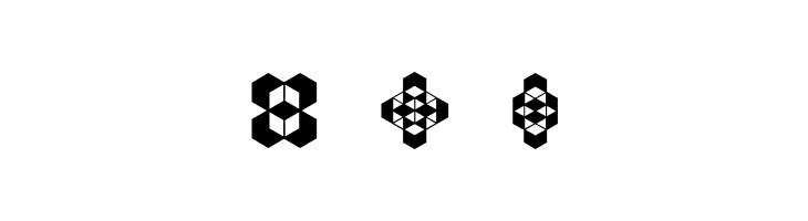 Hexagonos Regular  Free Fonts Download