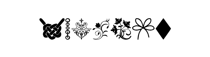 Ornaments Salad  Free Fonts Download