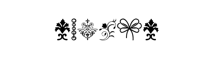 Ornaments Salad  Free Fonts Download