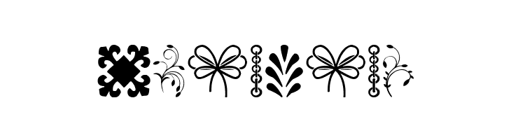 Ornaments Salad  Free Fonts Download