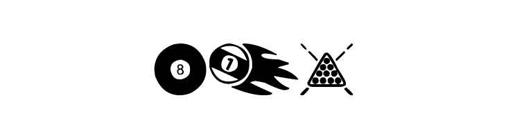Billiard  Free Fonts Download