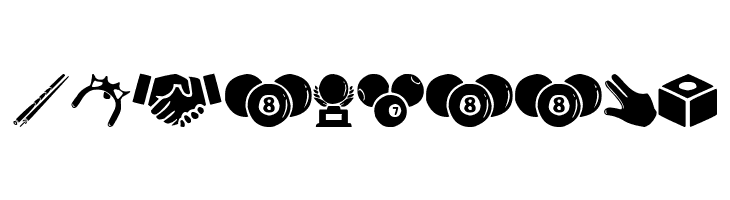 Billiard  Free Fonts Download