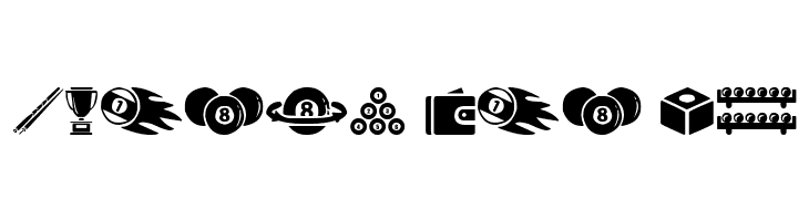 Billiard  Free Fonts Download