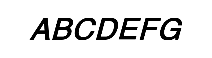 XM Traffic Bold Italic  Free Fonts Download