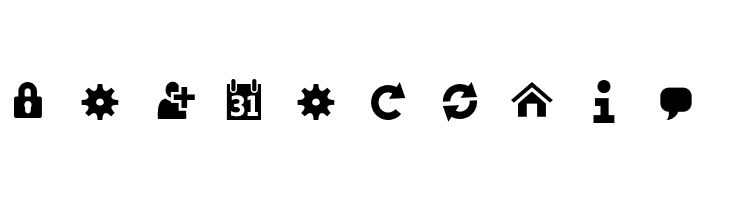 UniCons  Free Fonts Download