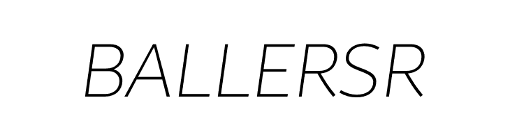 Brisa Sans Thin Italic  Free Fonts Download