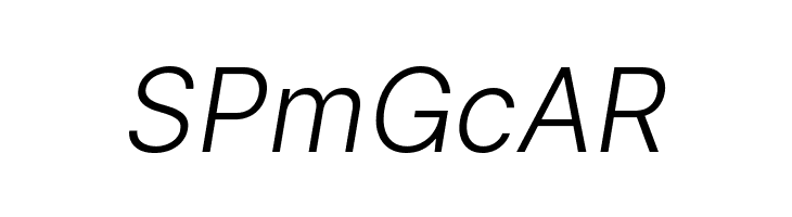 LinikSans-LightItalic  Free Fonts Download