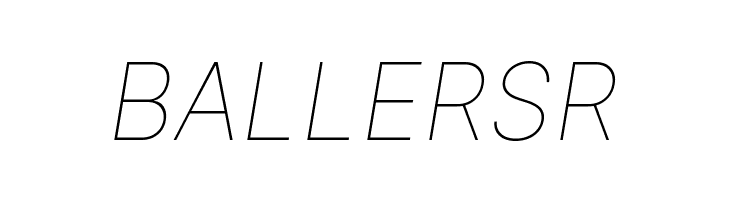 LinikSans-ThinItalic  Free Fonts Download