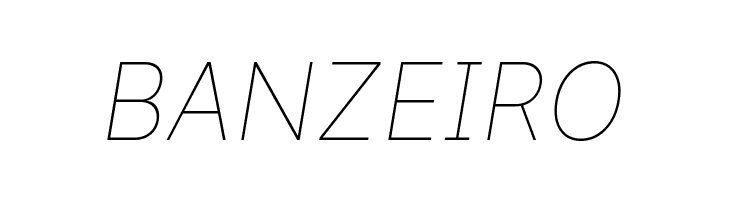 LinikSans-ThinItalic  Free Fonts Download