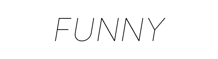 LinikSans-ThinItalic  Free Fonts Download