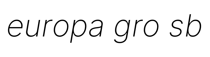 LinikSans-ExtraLightItalic  Free Fonts Download
