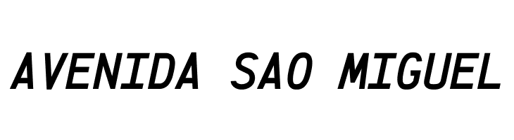 Anka/Coder Condensed Bold Italic  Free Fonts Download