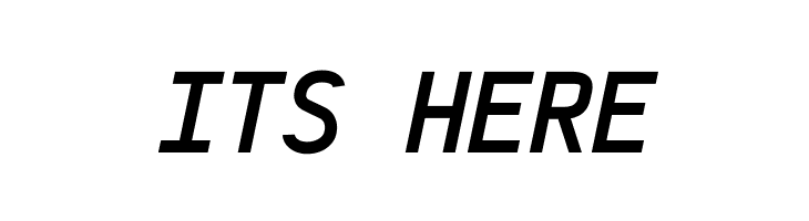 Anka/Coder Condensed Bold Italic  Free Fonts Download