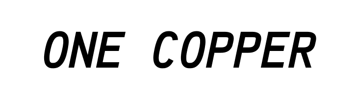 Anka/Coder Condensed Bold Italic  Free Fonts Download