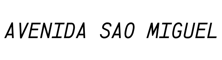 Anka/Coder Condensed Italic  Free Fonts Download