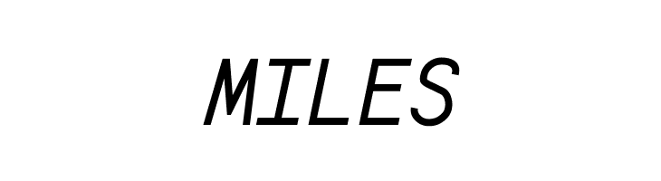 Anka/Coder Condensed Italic  Free Fonts Download