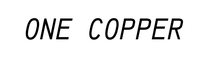 Anka/Coder Condensed Italic  Free Fonts Download