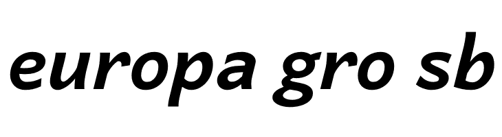 Quebec Bold Italic  Free Fonts Download
